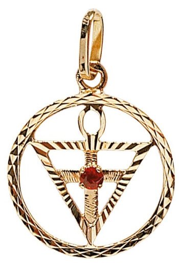 Médaille rosicrucienne  en or