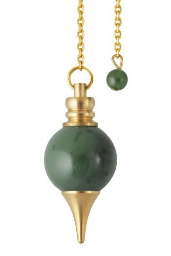 Pendule Sphéroton - Jade néphrite