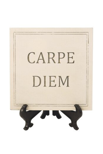 Carpe diem Wall plaque
