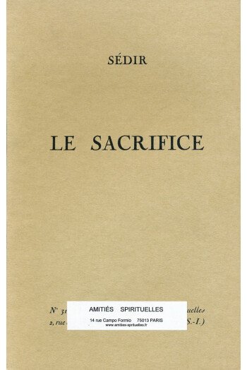 Le sacrifice