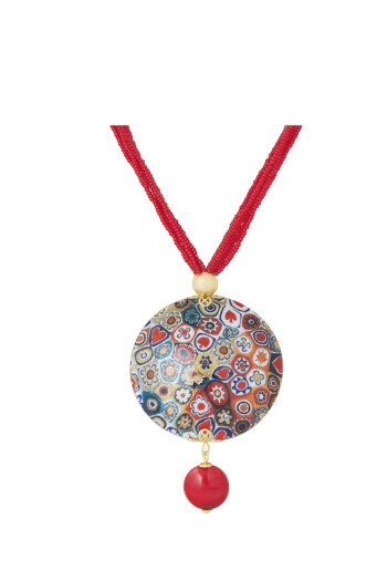 Collier Millefiori