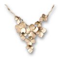 Collier Hydrangea Bronze