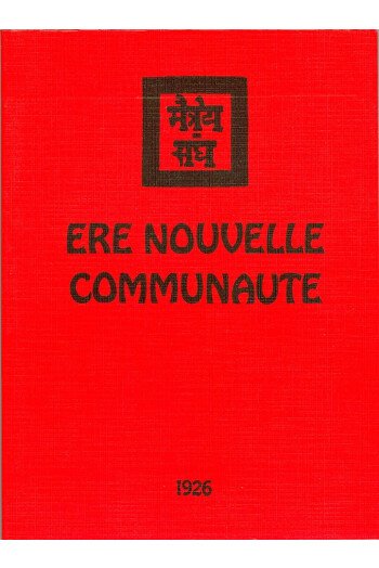 Ere nouvelle 1926 – Communauté