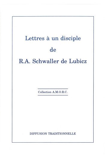 Lettres à un disciple