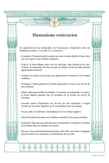 Humanisme rosicrucien