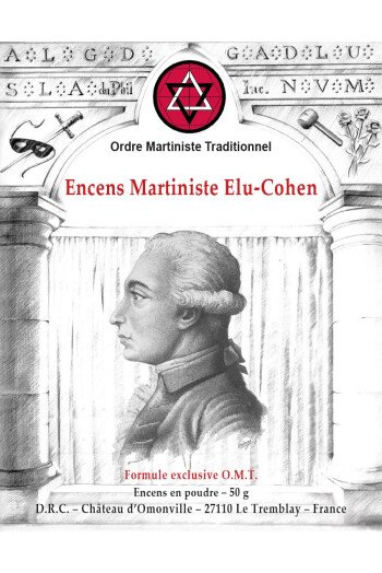 Encens Martiniste Elu-Cohen L.C. de Saint-Martin