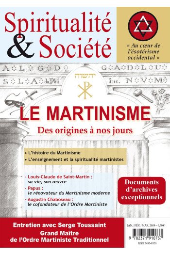 Le Martinisme des origines à nos jours