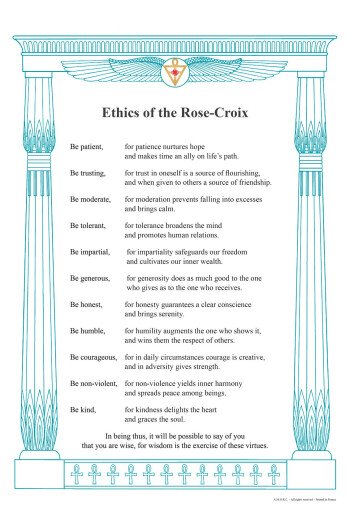 Ethics of the Rose-Croix