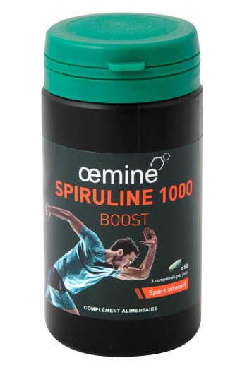 OEMINE SPIRULINE 1000 BOOST 60 CAPS