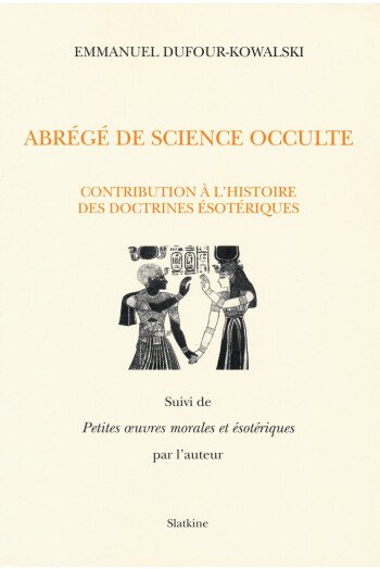 Abrégé de science occulte