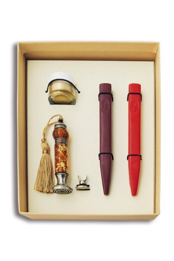 Cachet en verre de Murano