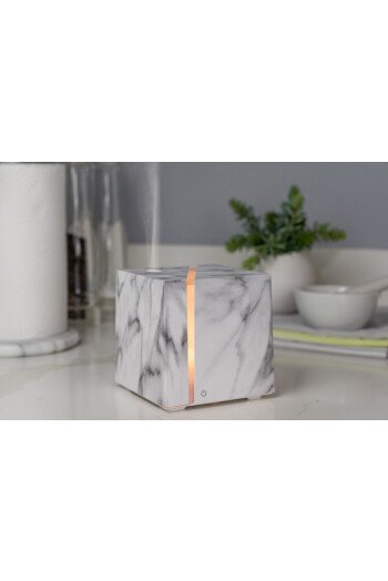 DIFFUSEUR AROMA CUBE MARBRE