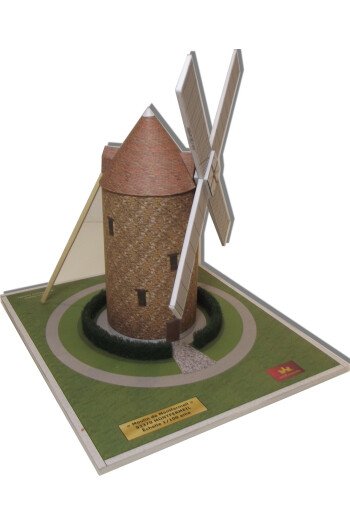 Maquette du moulin de Montfermeil