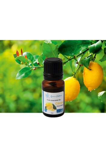 HUILE ESS BIO CITRON 10 ML