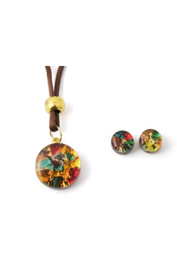 Parure Murano multicolore