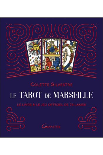 LE TAROT DE MARSEILLE LIVRE ET JEU 78 LAMES - COFFRET