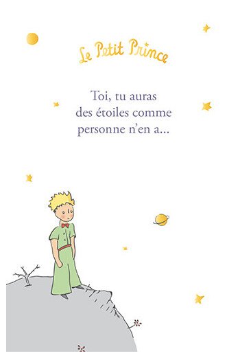 Toi, tu auras des étoiles comme personne n'en a...