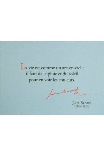 La vie est comme un arc en ciel...