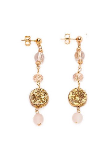 Boucles d'oreilles Isabel en verre de Murano