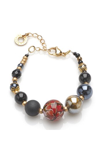 Bracelet Blossom en verre de Murano