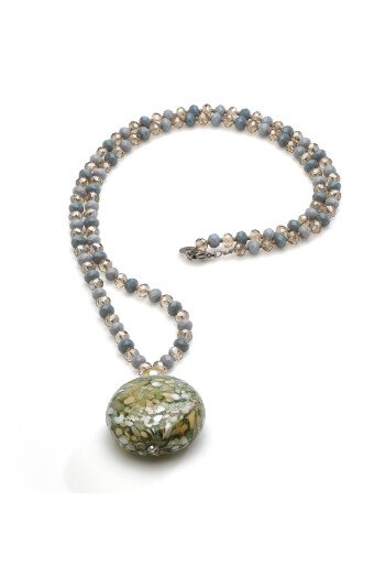 COLLIER FENICE VERRE MURANO