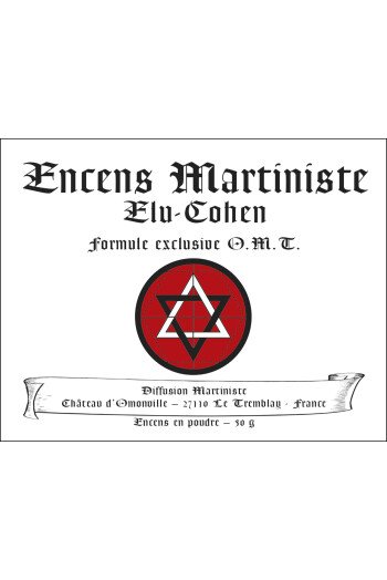 Encens Martiniste Elu-Cohen