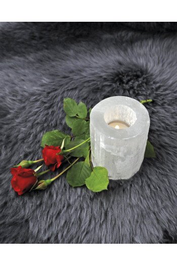 BOUGEOIR SELENITE