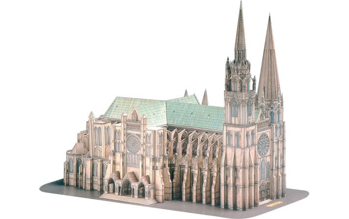 MAQUETTE CHARTRES CATHEDRALE