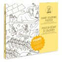 Egyptian pyramid - Giant colouring poster