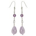 Boucles d'Oreilles Améthyste