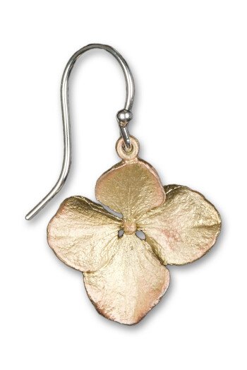 Boucles d'Oreilles Hydrangea Bronze