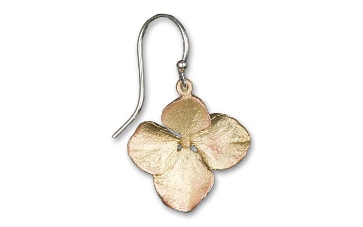Boucles d'Oreilles Hydrangea Bronze