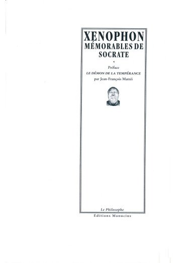Mémorables de Socrate