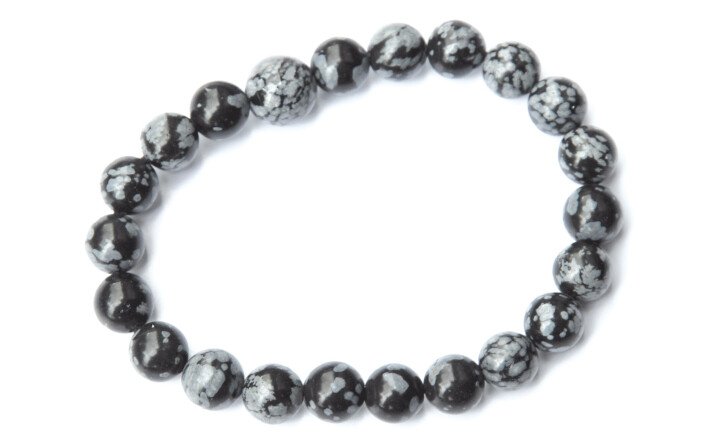 Bracelet Obsidienne mouchetée