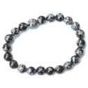 Bracelet Obsidienne mouchetée