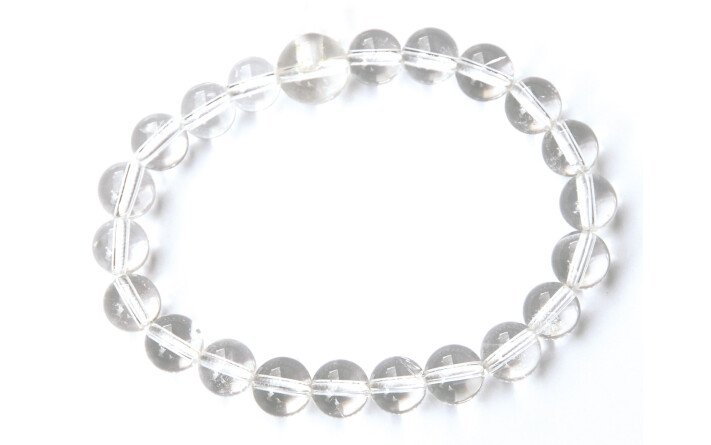Rock crystal bracelet