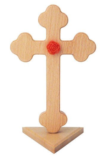 Rose-Croix en bois