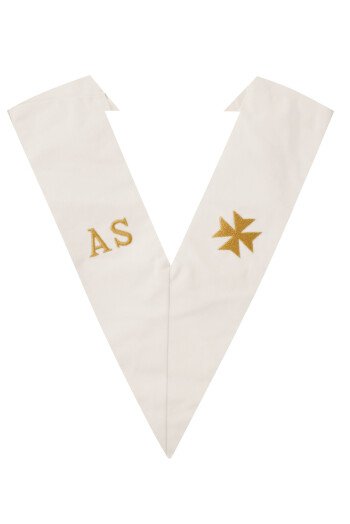 SAUTOIR AS (ASSOCIE) BLANC