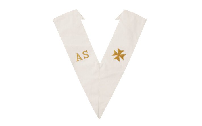 SAUTOIR AS (ASSOCIE) BLANC