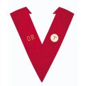 SAUTOIR OR (ORATEUR) ROUGE- Heptade/Atelier