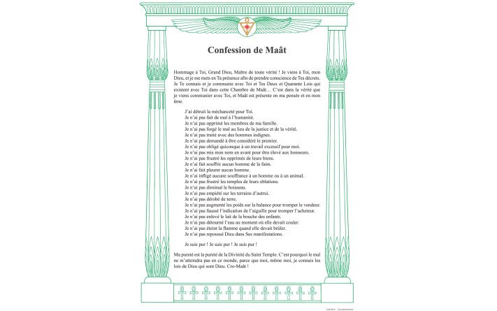 Confession de Maat