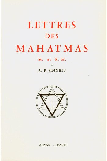 Lettres des Mahatmas