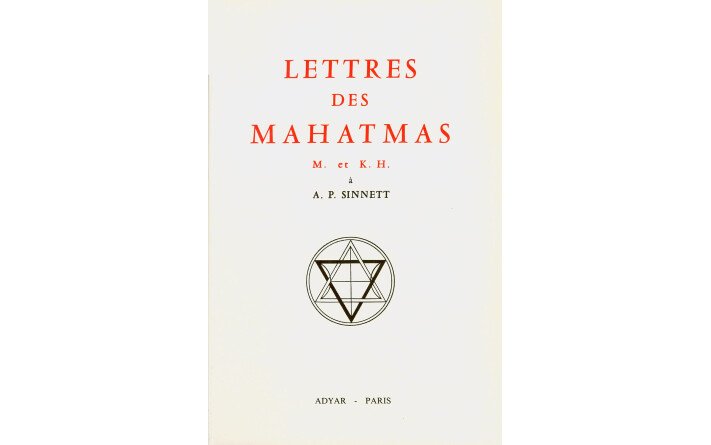 Lettres des Mahatmas