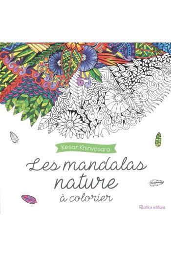 Les mandalas nature à colorier