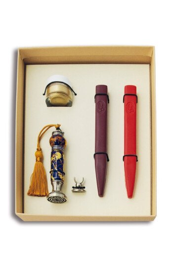 Cachet en verre de Murano