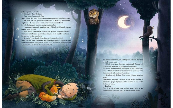Piet l'écureuil et le royaume de la forêt