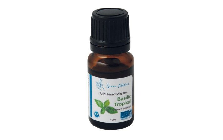 Organic Tropical Basil Essential Oil