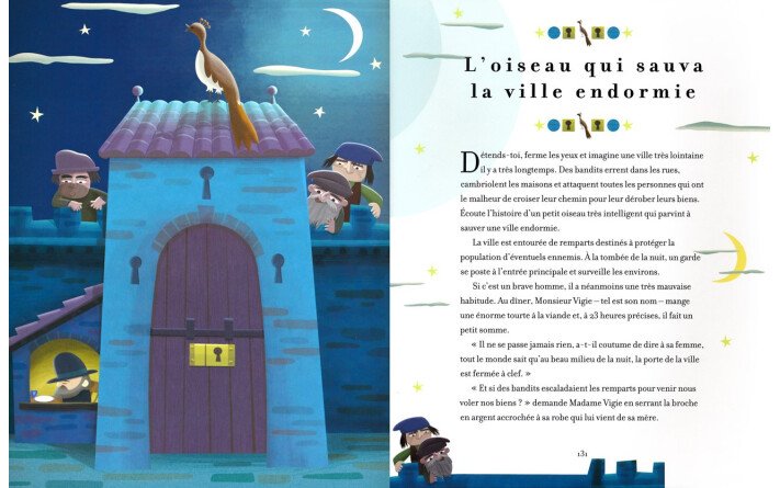 Histoires du soir avec les animaux comme guides
