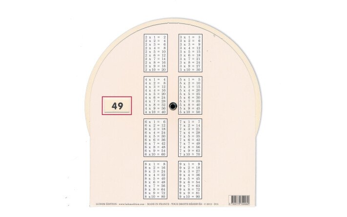 Table de multiplication