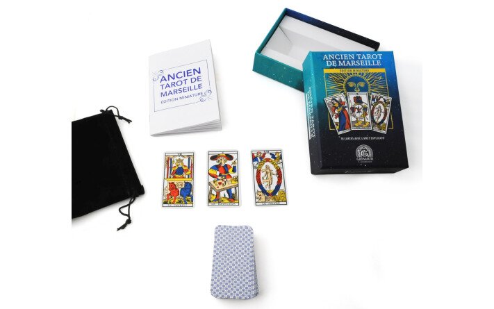 TAROT DE MARSEILLE MINI GRIMAUD (CARTES) COFFRET